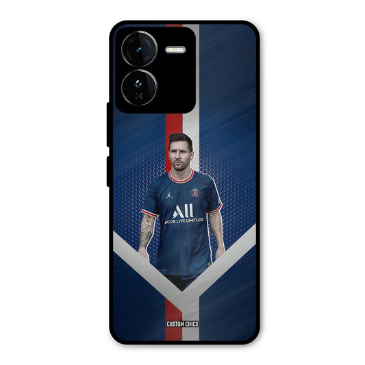 Messi Angle Art iQOO Z9 Mobile Back Cover - Sports PrintShield Case
