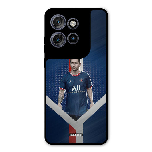 Messi Angle Art Motorola Edge 50 Neo Mobile Back Cover - Sports PrintShield Case