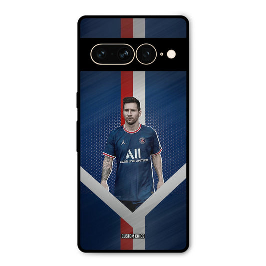 Messi Angle Art Google Pixel 7 Pro Mobile Back Cover - Sports PrintShield Case