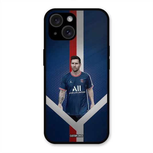 Messi Angle Art  iPhone 15 Plus Mobile Back Cover - Sports PrintShield Case
