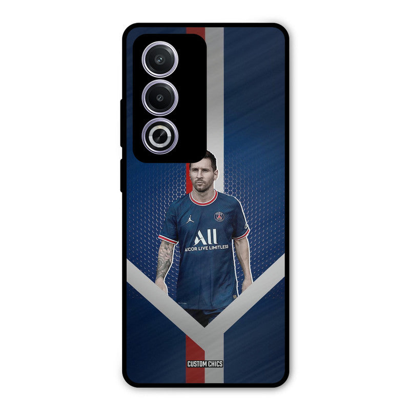 Messi Angle Art Oppo K12x Mobile Back Cover - Sports PrintShield Case