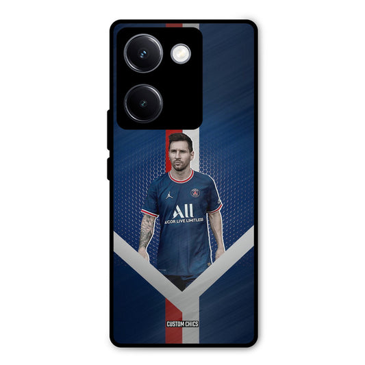 Messi Angle Art Vivo Y300 Plus Mobile Back Cover - Sports PrintShield Case