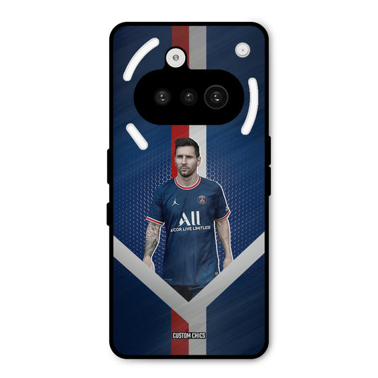 Messi Angle Art Nothing Phone 3A Mobile Back Cover - Sports PrintShield Case