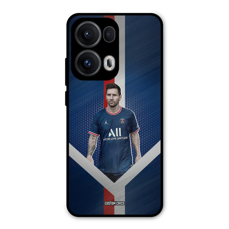 Messi Angle Art Oppo Reno 13 Pro 5G Mobile Back Cover - Sports PrintShield Case