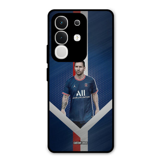 Messi Angle Art Vivo T4x Mobile Back Cover - Sports PrintShield Case