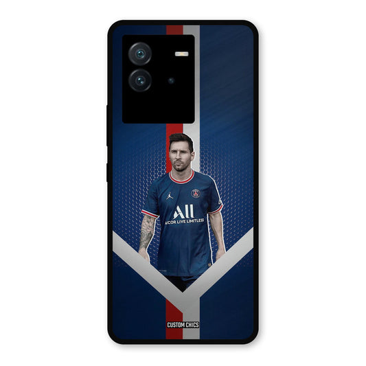 Messi Angle Art iQoo Neo 6 Mobile Back Cover - Sports PrintShield Case