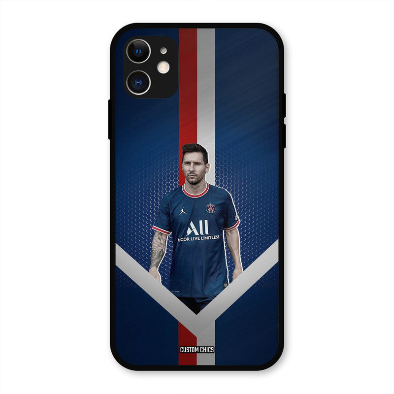 Messi Angle Art  iPhone 11 Mobile Back Cover - Sports PrintShield Case