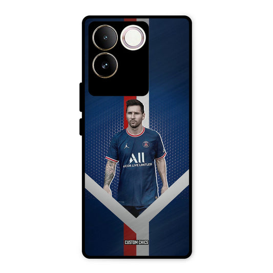 Messi Angle Art iQOO Z7 Pro Mobile Back Cover - Sports PrintShield Case