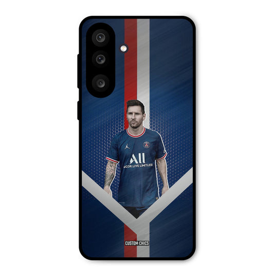 Messi Angle Art Samsung Galaxy M56 Mobile Back Cover - Sports PrintShield Case