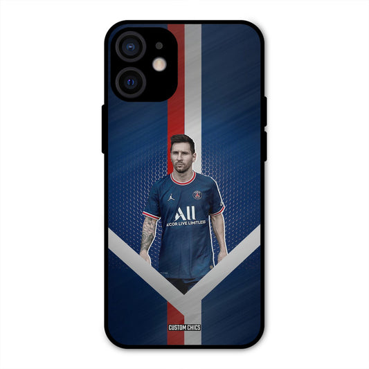 Messi Angle Art iPhone 12 Mini Mobile Back Cover - Sports PrintShield Case