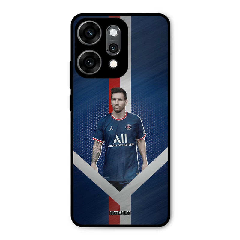 Messi Angle Art Oppo Reno 14 Pro Mobile Back Cover - Sports PrintShield Case