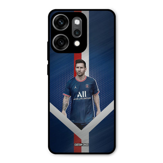 Messi Angle Art Oppo Reno 14 Pro Mobile Back Cover - Sports PrintShield Case