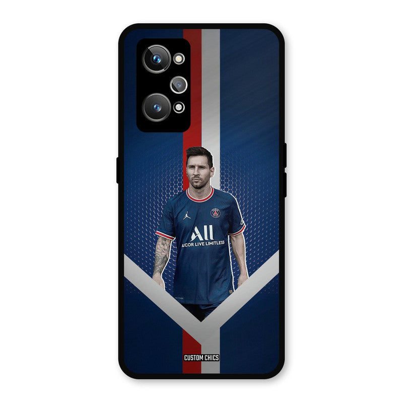 Messi Angle Art Realme GT Neo 2 Mobile Back Cover - Sports PrintShield Case