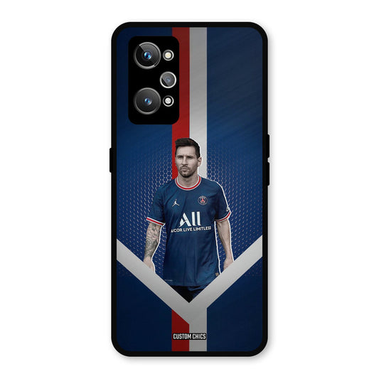 Messi Angle Art Realme GT Neo 2 Mobile Back Cover - Sports PrintShield Case