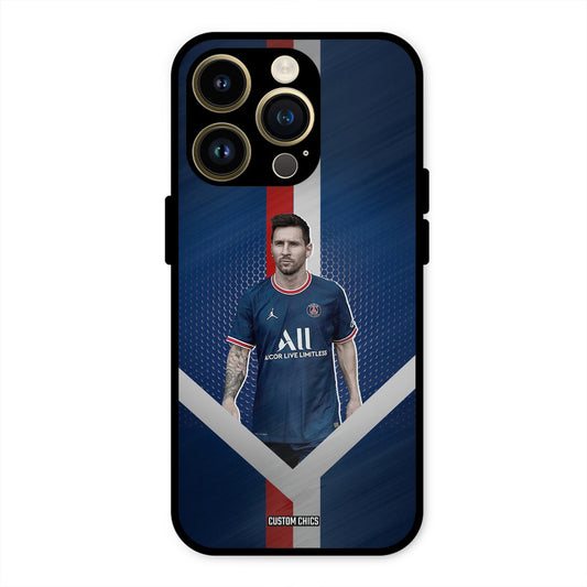 Messi Angle Art  iPhone 14 Pro Mobile Back Cover - Sports PrintShield Case