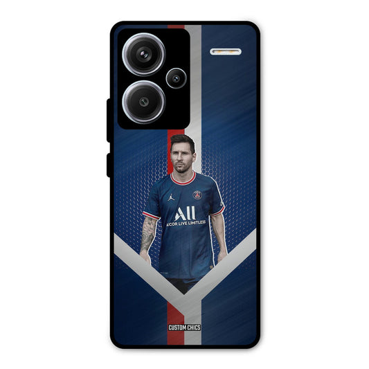 Messi Angle Art Redmi Note 13 Pro Plus Mobile Back Cover - Sports PrintShield Case