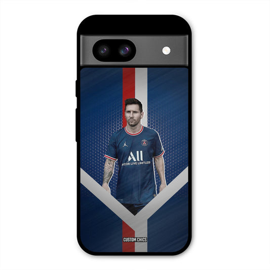 Messi Angle Art Google Pixel 8a Mobile Back Cover - Sports PrintShield Case