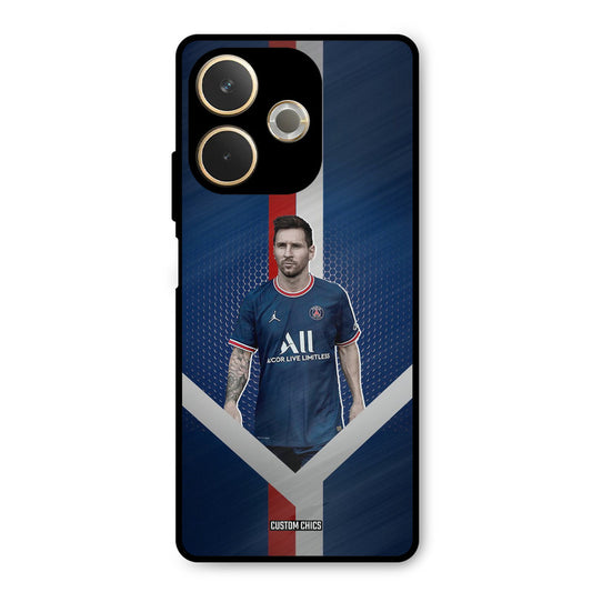 Messi Angle Art Oppo A5 Pro Mobile Back Cover - Sports PrintShield Case