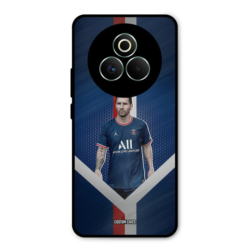 Messi Angle Art Realme P3 Pro 5G Mobile Back Cover - Sports PrintShield Case