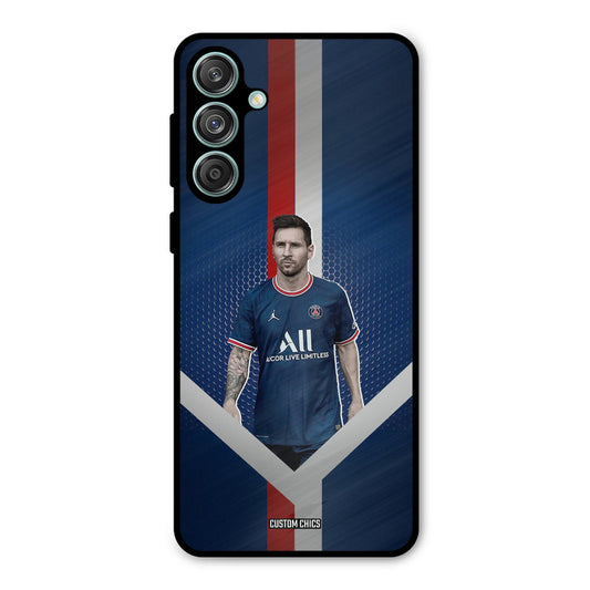 Messi Angle Art Samsung Galaxy M55 5G Mobile Back Cover - Sports PrintShield Case