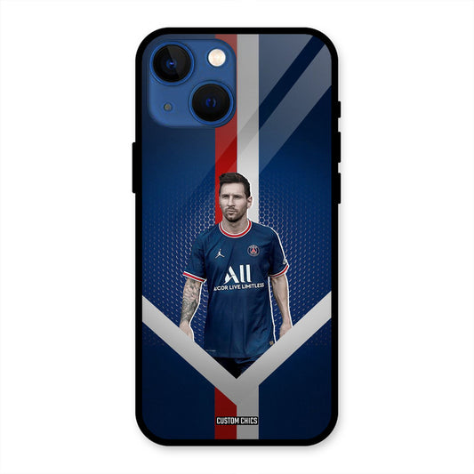 Messi Angle Art iPhone 13 Mini Mobile Back Cover - Sports PrintShield Case