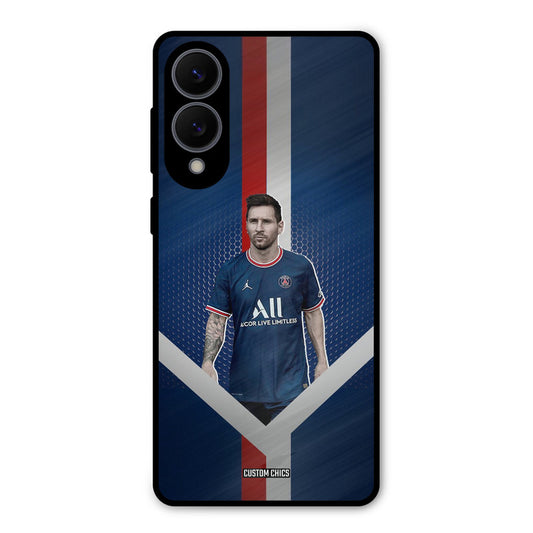 Messi Angle Art Samsung Galaxy S25 Edge Mobile Back Cover - Sports PrintShield Case