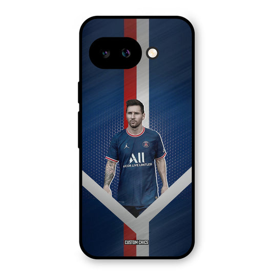 Messi Angle Art Google Pixel 9A Mobile Back Cover - Sports PrintShield Case