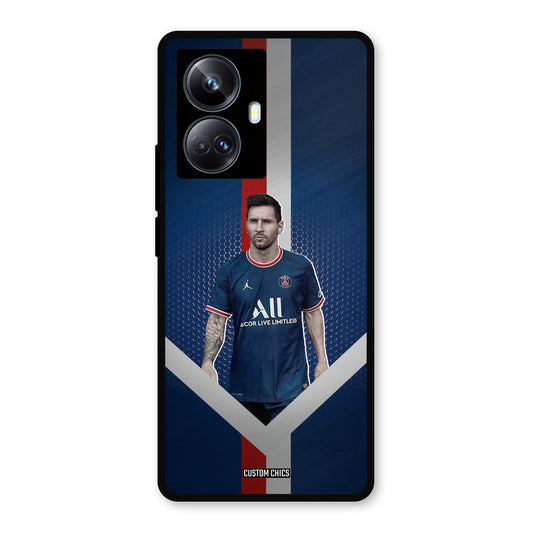 Messi Angle Art Realme 10 Pro Plus Mobile Back Cover - Sports PrintShield Case