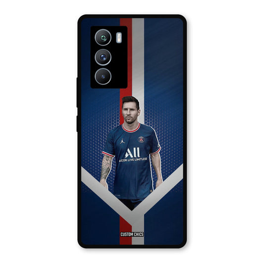 Messi Angle Art iQOO 9SE Mobile Back Cover - Sports PrintShield Case