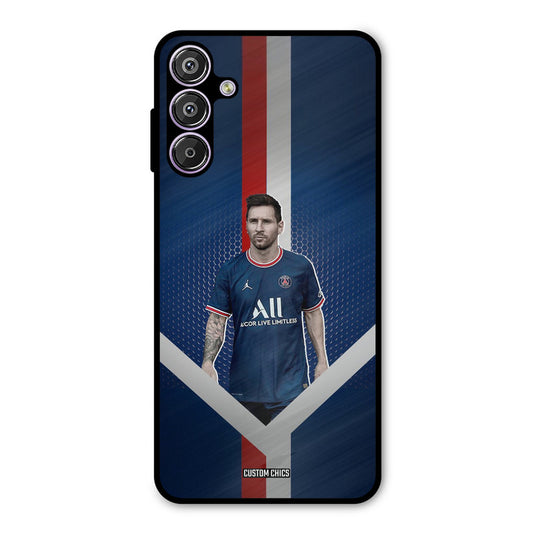 Messi Angle Art Samsung Galaxy F15 Mobile Back Cover - Sports PrintShield Case