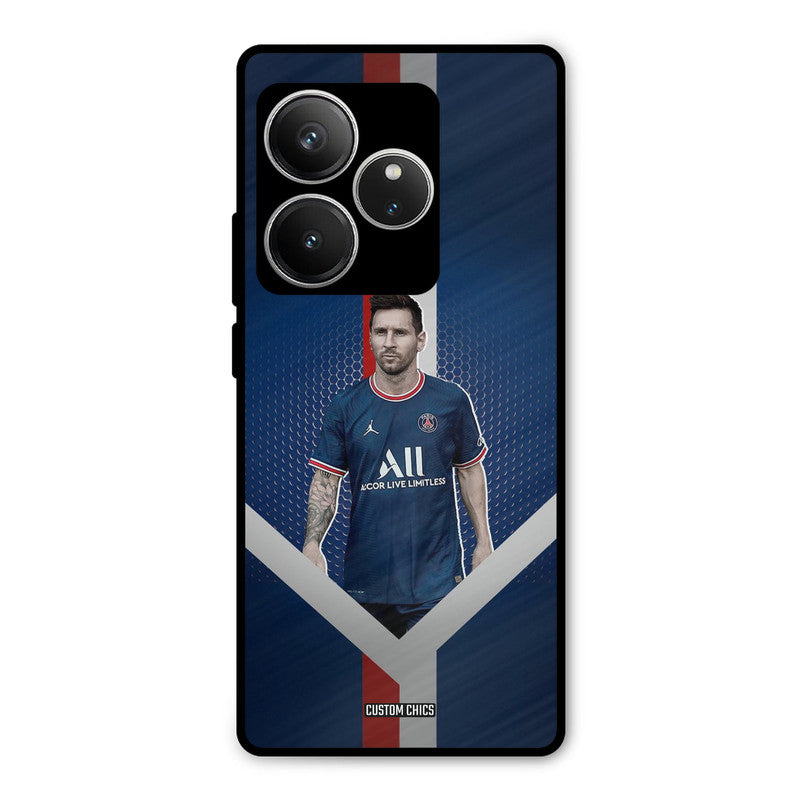 Messi Angle Art Realme GT 6 Mobile Back Cover - Sports PrintShield Case
