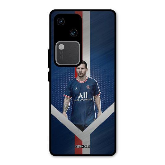 Messi Angle Art Vivo V30 Mobile Back Cover - Sports PrintShield Case