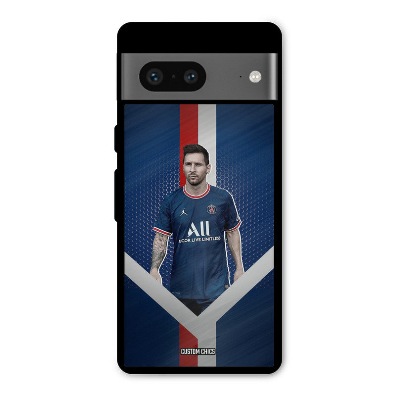 Messi Angle Art Google Pixel 7 Mobile Back Cover - Sports PrintShield Case