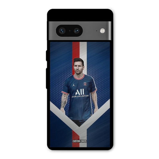 Messi Angle Art Google Pixel 7 Mobile Back Cover - Sports PrintShield Case