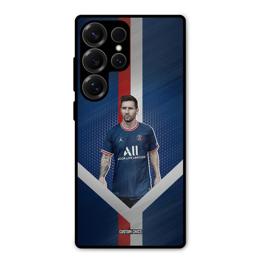 Messi Angle Art Samsung Galaxy S25 Ultra Mobile Back Cover - Sports PrintShield Case