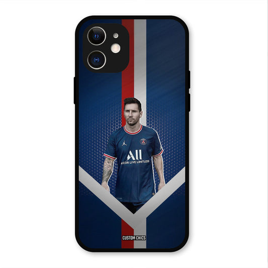 Messi Angle Art  iPhone 12 Mobile Back Cover - Sports PrintShield Case