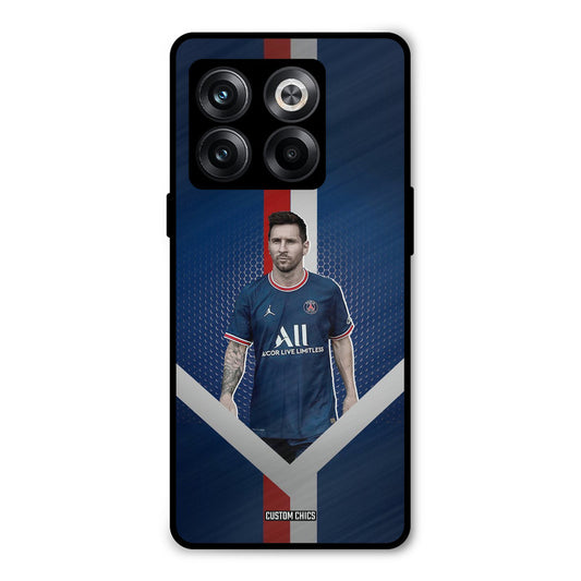 Messi Angle Art Oneplus 10T Mobile Back Cover - Sports PrintShield Case