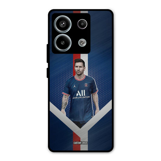 Messi Angle Art Redmi Note 13 Pro 5G Mobile Back Cover - Sports PrintShield Case