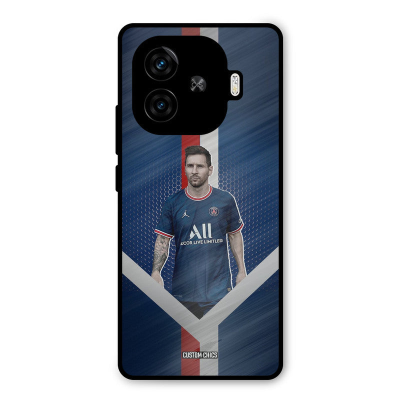Messi Angle Art iQoo Z9 Turbo Mobile Back Cover - Sports PrintShield Case