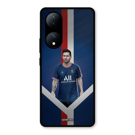 Messi Angle Art Vivo Y100 Mobile Back Cover - Sports PrintShield Case
