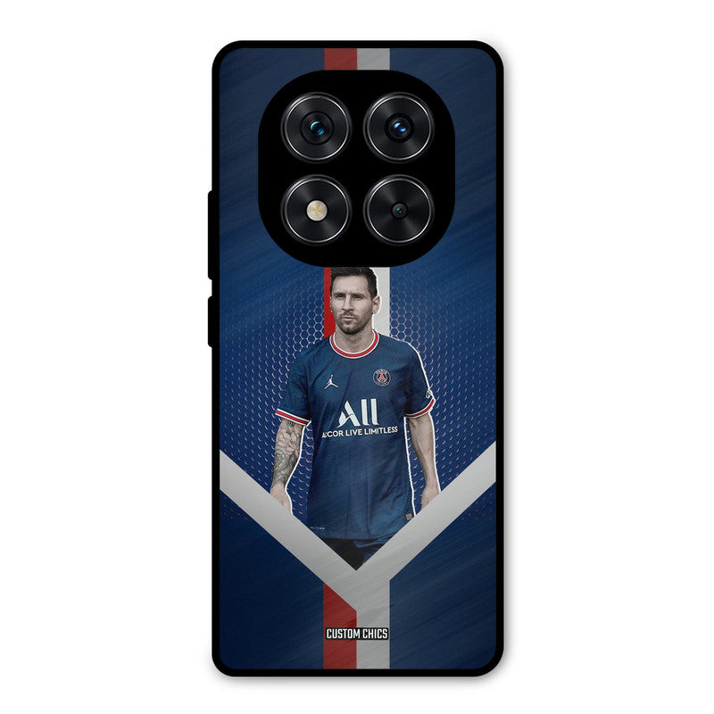 Messi Angle Art Redmi Note 14 Pro Mobile Back Cover - Sports PrintShield Case