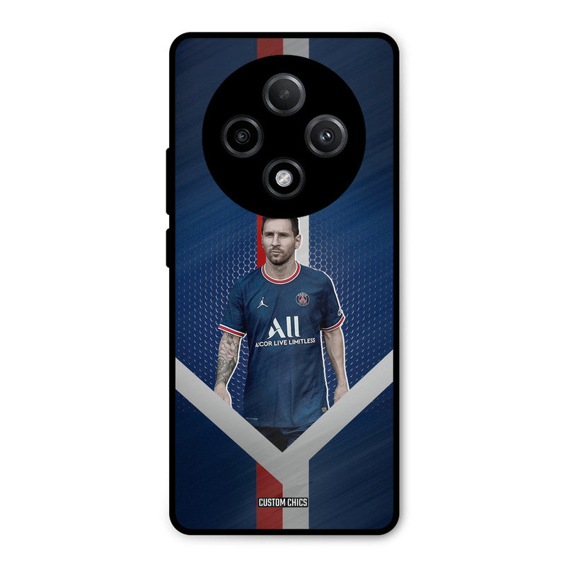 Messi Angle Art Oppo F27 Pro Plus 5G Mobile Back Cover - Sports PrintShield Case
