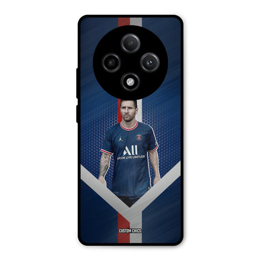 Messi Angle Art Oppo F27 Pro Plus 5G Mobile Back Cover - Sports PrintShield Case