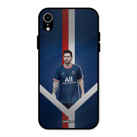 Messi Angle Art iPhone XR Mobile Back Cover - Sports PrintShield Case