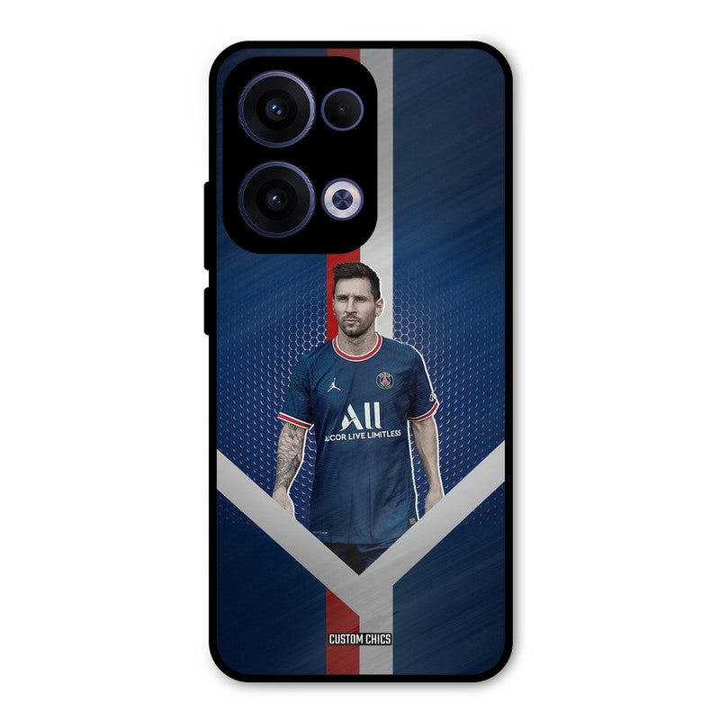 Messi Angle Art Oppo Reno 13 5G Mobile Back Cover - Sports PrintShield Case