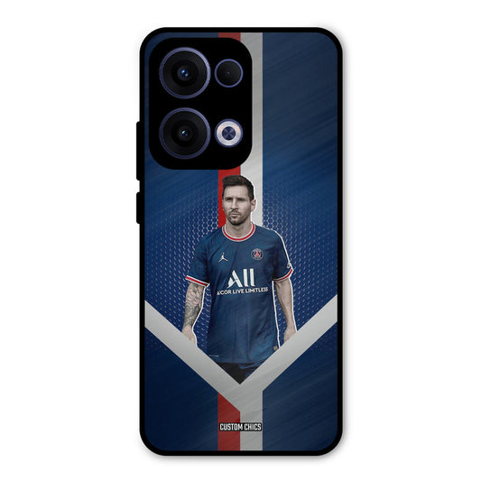 Messi Angle Art Oppo Reno 13 5G Mobile Back Cover - Sports PrintShield Case
