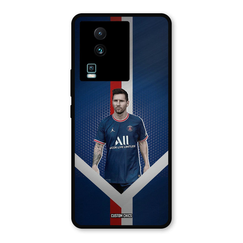 Messi Angle Art IQOO Neo 7 Pro Mobile Back Cover - Sports PrintShield Case