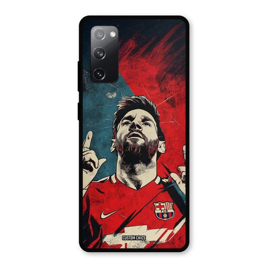 Messi Art Samsung Galaxy S20 FE Mobile Back Cover - Sports PrintShield Case