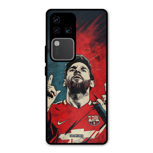 Messi Art Vivo V30 Pro Mobile Back Cover - Sports PrintShield Case