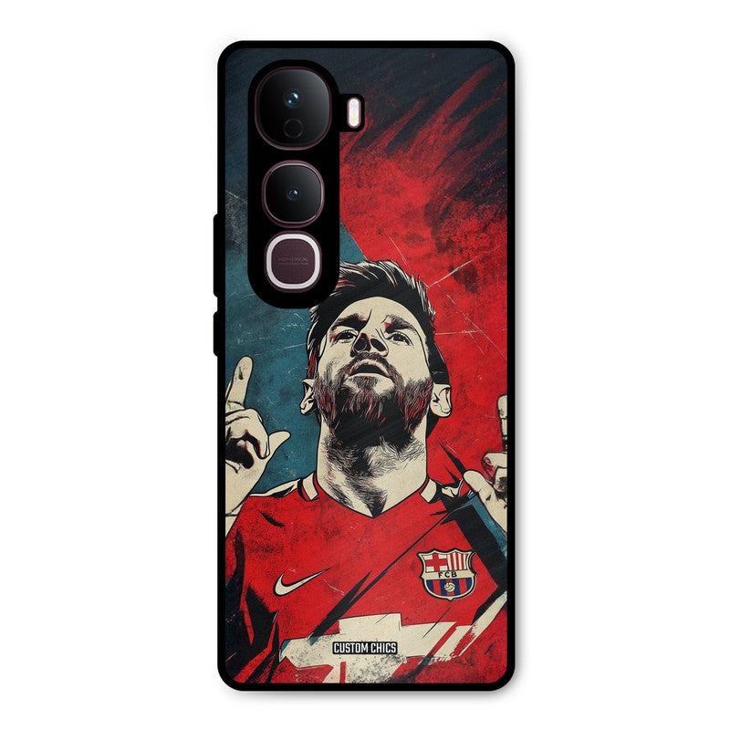 Messi Art Vivo Y400 Pro Mobile Back Cover - Sports PrintShield Case